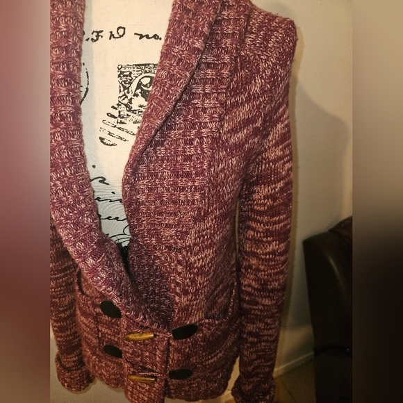 Margaret O'leary Womans Zip Up Knit Sweater Size S - Picture 2 of 16